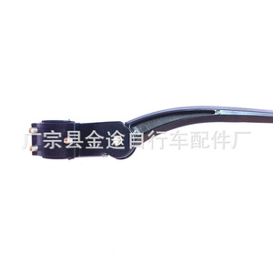 Béquille de vélo réglable en aluminium Jintu 32-40 cm, noire, fixation au support inférieur pour VTT - Product Image 4