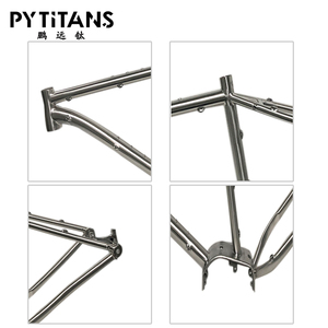 Marco <span class=keywords><strong>de</strong></span> bicicleta gruesa <span class=keywords><strong>de</strong></span> titanio con puente bafang, <span class=keywords><strong>caja</strong></span> <span class=keywords><strong>de</strong></span> <span class=keywords><strong>cambios</strong></span> <span class=keywords><strong>Shimano</strong></span>, carcasa eléctrica, nuevo diseño - Product Image 2