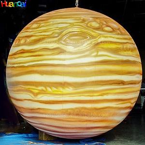 Publicité Lumineux Gonflable Mars Planètes Ballons Grande Boule De Lune Gonflable Géant Lune Gonflable avec Led - Product Image 1