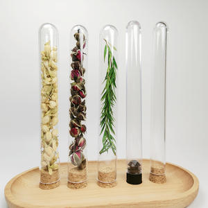 Reagenzglas aus Klarem PS-Kunststoff mit Korken in Verschiedenen Größen - Product Image 5