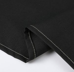 Hotel Uniform Black <b>Apron</b> Canvas Cross Back <b>Apron</b> With Pocket for Waiter - Product Image 3