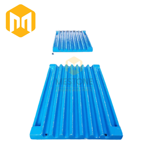 높은 망간강 Mn18Cr2 조 크러셔 Br550 좋은 가격 광석용 고정식 턱 플레이트 최소 1 개 - Product Image 2