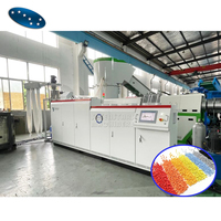 Machine de granulation de plastique PP PE HDPE LDPE de 500 kg, machine de recyclage de déchets plastiques