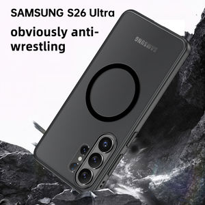 Funda Magnética para Samsung <span class=keywords><strong>Galaxy</strong></span> S26 Ultra S26 Edge S25 FE, Protección a Prueba de Golpes de Grado Militar, Funda Delgada Clásica Esmerilada para Teléfono - Product Image 4