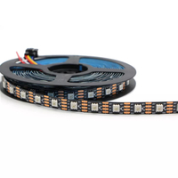 Bande LED adressable RGBIC WS2813 4 broches WS2812 WS2812B programmable professionnelle DMX SPI 2812B Pixel RGB