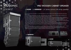 Sistema <span class=keywords><strong>de</strong></span> PA <span class=keywords><strong>de</strong></span> Madera Accuracy Pro Audio LA4208, Altavoces <span class=keywords><strong>de</strong></span> Línea <span class=keywords><strong>de</strong></span> Arreglo Pasivo Dobles <span class=keywords><strong>de</strong></span> <span class=keywords><strong>8</strong></span> Pulgadas para Conciertos en Escenario - Product Image 2
