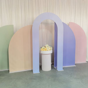 Nuevo Diseño de Pedestales Blancos, Rosas y Azules para Bodas, Soporte Redondo de Acrílico para Pastel, para Bodas y Fiestas de Cumpleaños - Product Image 2
