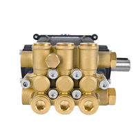 Pompa Mesin Cuci Tekanan Tinggi HAWK CHD1520R Pompa Piston Triplex Plunger Elektrik Laju Alir 15L Tekanan Maksimum 200 Bar