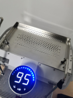 Cafetera Espresso Comercial Programable, Sistema de Goteo, Acero Inoxidable, 3200W, 20 Bares de Presión, Semiautomática