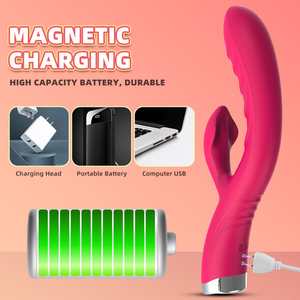 Vibrateur puissant pour femmes 2 en 1 Stimulateur du clitoris et du point G Vibromasseur <span class=keywords><strong>Vibro</strong></span> Wand Jouets sexuels Masturbation féminine Adultes Sex Shop - Product Image 5