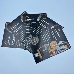 Elegante Volantino Multifunzione A4 Nero 200gsm, Design Privato Eccezionale, Ecologico, per Shopping, Festival, <span class=keywords><strong>Benessere</strong></span>, <span class=keywords><strong>Coupon</strong></span>, Carosello - Product Image 4
