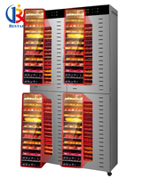 Séchoir électrique pour aliments et fruits, 96 plateaux, 4 armoires indépendantes, séchoir à légumes en acier inoxydable