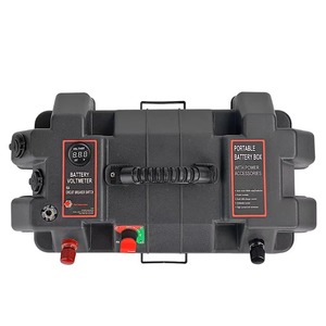 Puerto USB y 12V Power Center Station Caja de batería Motor Power Plastic Trolling Motor Rack Cajas de batería y bastidores Categoría de producto