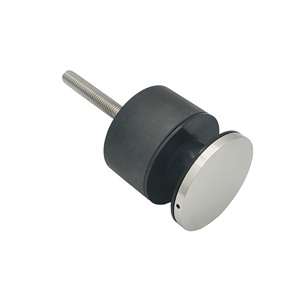 Barandillas decorativas Hardware Separador de vidrio de <span class=keywords><strong>2</strong></span> "Redondo Sujetar Accesorios de acero inoxidable Barandilla de vidrio templado para escaleras - Product Image 6