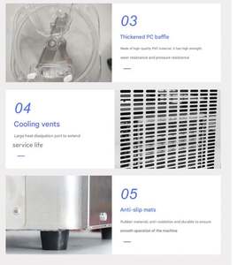 Machine à glace dure entièrement automatique de qualité alimentaire, avec condenseur en cuivre pur de haute qualité, multifonctionnelle - Product Image 5