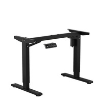 Vente en gros 55*24 pouces bureau de jeu réglable en hauteur avec lumière LED table d'ordinateur électrique assis debout