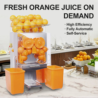 Presse-agrumes professionnel entièrement automatique pour jus d'orange et de citron, machine à jus commerciale pour restaurant