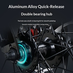 Aluminium-Legierung Mountainbike mit Vorderradaufhängung und Öl-Scheibenbremse, Geländefahrrad für Männer, Frauen, Studenten und Jugendliche - Product Image 4