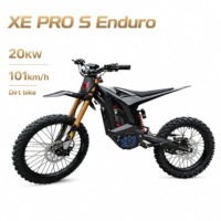 Moto électrique tout-terrain Arctic Leopard XE PRO S Enduro 20KW 74V 60Ah 600Nm, suspension intégrale, 6 vitesses, moto électrique certifiée CE