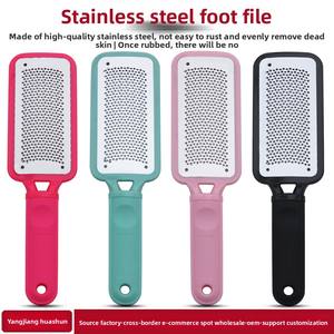 หินขัด<span class=keywords><strong>เท้า</strong></span>ตะไบ<span class=keywords><strong>เท้า</strong></span>ทำจากสเตนเลสอุปกรณ์กำจัดหนังที่ตายแล้วสำหรับขัดเท้า - Product Image 2