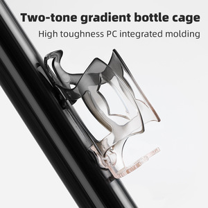 Multicolor Gradient Water Bottle Outdoor Cycling Gear for Mountain Bike and Road Bike Plastic Water Cup Holder - Product Image 5