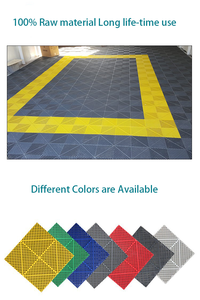 Carrelage antidérapant en plastique et PVC, 400x400x18mm, carreaux de <span class=keywords><strong>Garage</strong></span> pour vente - Product Image 3