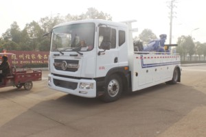 Camion de dépannage combiné remorquage et levage |   Véhicule de sauvetage routier robuste 25T avec structure supérieure 16T - Product Image 6