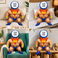 Coussins personnalisés avec logo, oreillers décoratifs de marque, coussin moelleux pour la maison et le bureau, cadeau