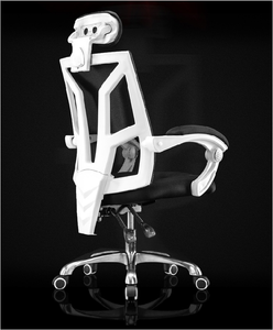 KW1004 <span class=keywords><strong>Chaise</strong></span> de jeu pivotante pour ordinateur à dossier haut confortable en maille respirante pour le personnel <span class=keywords><strong>Chaise</strong></span> de bureau rotative en maille - Product Image 4