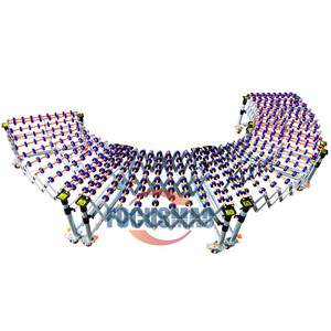 Tập trung máy móc trọng lực Con lăn băng tải xe tải linh hoạt <span class=keywords><strong>unloader</strong></span> với hiệu quả cao - Product Image 2