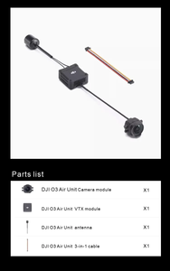 Nuevo Conjunto de Cámara con Unidad de Video O4 <span class=keywords><strong>Air</strong></span> 4K/60fps Ultra Gran Angular, Velocidad de 50Mbps VTX, para Gafas V2 - Product Image 5