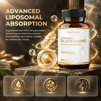 Capsules de Glutathion Liposomal : Soutien Avancé pour la Peau, Favorise le Bien-être Cutané et un Teint Uniforme pour les Peaux Riches en Pigments Africains