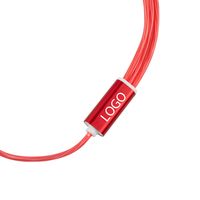 Cable de Datos Luminoso 3 en 1, Cable de Carga Rápida, Cable de Transmisión de Datos, Cable de Carga para Teléfono