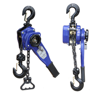 Palans à chaîne manuels VT, palan de levage robuste et portable avec chaîne G80 pour travaux de construction
