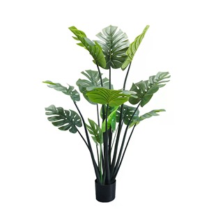 Giá Thấp Trong Nhà/Ngoài Trời Trang Chủ Trang Trí Nhân Tạo Bonsai Màu Xanh Lá Cây Cây Nhựa Vườn Cây - Product Image 5