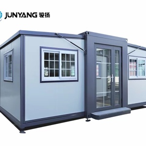 20ft 40ft Prefab Expandable <b>Container</b> House Portable Steel Prefabricated Villa Bedroom Bathroom Sunrooms Glass Corten Steel - Product Image 4