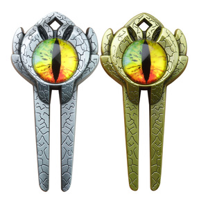 Nouvel outil de réparation de divots de golf créatif « Devil's Eye » avec <span class=keywords><strong>fourche</strong></span> pour green et emplacement pour impression de logo - Product Image 5