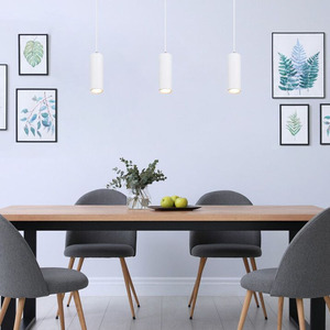 Lampe suspendue 1xgu10 35w 230v blanche, idéale pour éclairer les espaces et créer des ambiances chaleureuses. - Product Image 2