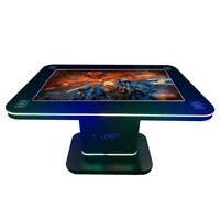 Layar Sentuh LCD Pintar 43 Inci dengan Pengisian Daya Nirkabel, Pengenalan Objek, Lampu Balap Kuda, dan Permainan Digital