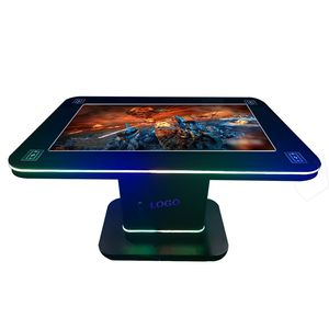 43インチ小売店ワイヤレス充電ビルコイン競馬ランプオブジェクト認識カジノゲームスマートLCDタッチテーブル - Product Image 4