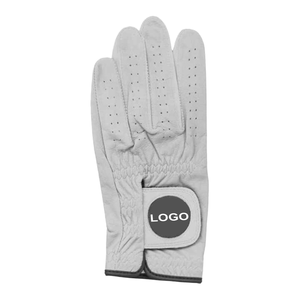 Gants de golf en cuir véritable en peau de mouton de haute qualité pour hommes vente en gros respirant support de poignet gants haut de gamme les plus vendus - Product Image 1