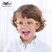 Lunettes optiques de créateur TR90 2026 pour enfants de 2 à 6 ans, monture rectangulaire bleue, haute qualité, anti-lumière bleue, verres en acétate et polycarbonate pour la lecture