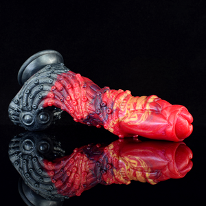 Neue Feuer drache seltsame Fantasie Tier großen Oktopus Ozean Monster Dildo realistische Alien Dildo Bilder von Dildos für Frauen - Product Image 2