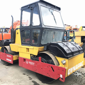 Secondhand Dynapac CC211 Double Drum Roller Hybrid Engine 53KW Power Nice <b>Running</b> Condition for Hot Sale - Product Image 4