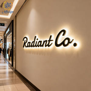 Индивидуальная 3D вывеска с логотипом, объемные буквы с подсветкой, наружная настенная вывеска для бизнеса, магазина, торгового зала, светодиодная вывеска с подсветкой - Product Image 6