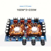 XH-A128 TDA7498E 5.0 carte amplificateur de puissance numérique 160W * 2 + 220W stéréo 2.1 canaux ampli DC12-32V