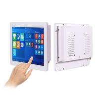 Intégré OEM 10 10.1 10.4 pouces J1900 sans ventilateur I3 I5 I7 industriel tout en un panneau PC écran tactile capacitif ordinateur