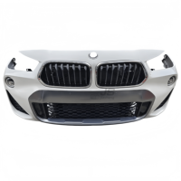 Ensemble complet de pare-chocs avant pour BMW X2 F39, double calandre M Sport, barre anti-choc, phares, système de refroidissement, traverses, OEM