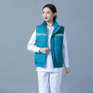 Nouvelle veste matelassée d'urgence en coton pour infirmières, modèle 120, manteau d'hiver, combinaison de premiers secours en tissu Dobby, avec clip pour harnais de cheval - Product Image 2