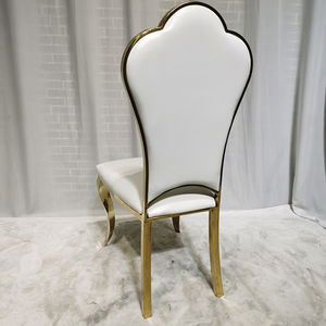 Nouveau design moderne en acier inoxydable métal or chaises de mariage meubles - Product Image 4